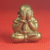 ราคา พระปิดตา รุ่นมหาเวทย์-มหามงคล หลวงพ่อคล้อย อโนโม วัดภูเขาทอง สายเขาอ้อ เนื้อสัมฤทธิ์ (25336753626)