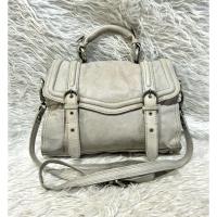 ราคา กระเป๋าหนังแท้100%สีเทาครอสบอดี้ TOPSHOP(รหัส ถุงเงิน44) (28057476556)