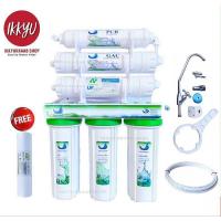 ราคา UNI PURE GREEN CERAMIC เครื่องกรองน้ำดื่ม 5-6 ขั้นตอน ฟรี PP 1 ชิ้น ระบบ Ceramic 0.3-0.8M(ของแท้รุ่นฝาเขียวกระบอกหนา) (962633001)