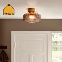 ราคา โคมไฟเพดาน ikea อิเกีย ทองเหลือง/กระจกใสสีเทา, 27 ซม. SOLKLINT ซูลคลินท์ (55001758012)