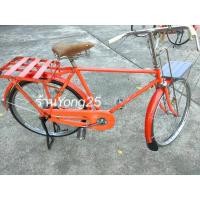 ราคา จักรยานมือสอง ญี่ปุ่นสีแดง จักรยานไปรษณีย์ ปั่นได้จริง สภาพดีมากสีเดิม (15970944006)
