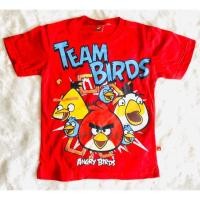 ราคา เสื้อยืดลาย Angry bird สีแดงสด ผ้านุ่ม ใส่สบาย (4419455215)
