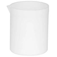 ราคา Tetrafluoro Beaker Acid and Alkali Resistant Beaker High Lubrication White Laboratory Measuring (45853739475)