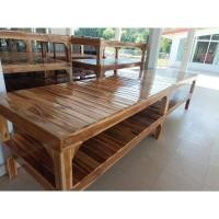 ราคา เตียงขนาด3.5ฟุตไม้สักทองราคา3500บาท0874088644 (22231754443)