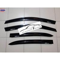 ราคา กันสาด Brio Amaze ใส่ได้ทุกyear สีดำทึสวยงาม งานไทยตรงรุ่น (44850340129)