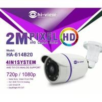ราคา กล้องวงจรปิด Hiview CCTV รุ่น HA-614ฺB20 กล้องอินฟาเรด 2 ล้านพิกเซล รองรับ 4 ระบบ AHD/TVI/CVI/CVB ฟรี!! Adapter 12V 1A (2292277934)