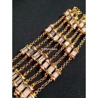 ราคา สร้อยข้อมือหางช้างลงยา (27409850604)