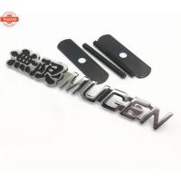 ราคา โลโก้ฮอนด้า มุเก็น ติดกระจังหน้า สีแดง ดำ Metal Red Mugen Power Front Grille Emblem Badge Sticker For Honda Civic City (54350192545)