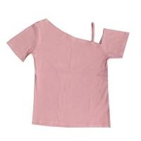 ราคา เสื้อปาดไหล่ สายเดี่ยว สีชมพูอ่อน (8517088163)