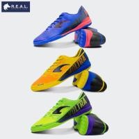 ราคา ลด65.-ใส่โค้ดTHIKWX1Nรองเท้าฟุตซอล Grand Sport รุ่น Voltra R สีน้ำเงิน เขียว เหลือง [337022] (7445464982)