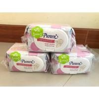 ราคา ซื้อ1แถม1 Pureen baby wipes สูตร sensitive (232529057)