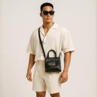 ราคา LUCA POCKET กระเป๋าสะพายข้างผู้ชาย (46653685324)