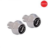 ราคา ชุดจุกปิดปลายแฮนด์ สีโครเมี่ยม/ดำ รหัส BJK-SF624-M2-CB สำหรับรถ YAMAHA NEW GRAND FILANO HYBRID CONNECTED แท้100% (19580060945)