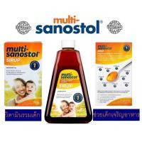 ราคา วิตามินรวมเด็ก แบบน้ำเชื่อมช่วยเจริญอาหาร จากเยอรมัน สำหรับเด็ก1ปี+ Multi-Sanostol Sirup#1 (28773608405)