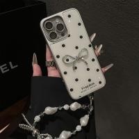 ราคา Polka Dot สามมิติโบว์ไฟฟ้า Watanabe เหมาะสําหรับ Apple 16 เคสโทรศัพท์ iphone13pro เคสป้องกันสร้อยข้อมือหรูหราความรู้สึกระดับไฮเอนด์ 14promax สุดฮอต 15promax อินเทรนด์ผู้หญิง (41124195784)