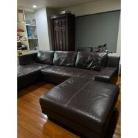 ราคา โซฟาวินเทจ vintage หนังแท้ โครงอย่างดี ยังไม่มียวบ หนังเริ่มแตกลายแต่ใช้งานได้ปกติ ราคาต่อรองกันได้ (55750696530)