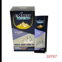 ราคา EVEREST NITE NITE JELLY 10g.1 กล่อง*10ซอง รสพีช เพิ่มคุณภาพการนอนหลับดีขึ้น (44077607848)