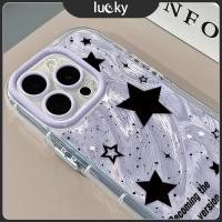 ราคา Lucky Star ดาว เคสโทรศัพท์มือถือTPU คส ไอโฟน 16/15/11 ใหม่ 13 14promax หญิง pro สองชั้น คส ไอโฟน12 เคส (29867783485)