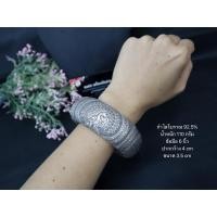 ราคา กำไลโบราณเงินแท้ 92.5% by นพกร (29226295491)