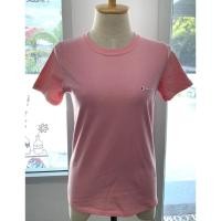 ราคา เสื้อยืด Champion ชมพูพาสเทล มือสอง (โลโก้งานปัก) (26806398641)