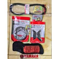 ราคา ผ้าเบรคหน้าและหลัง กรองอากาศ ลูกกลิ้ง Vanbel 54P Yamaha Mio J Mio gt xride fino 115cc soulgt 115 foul gt 115 cc (55752160024)