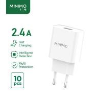 ราคา MINIMO CGF02 2.4A อะแดปเตอร์หัวชาร์จเร็ว (41058849338)