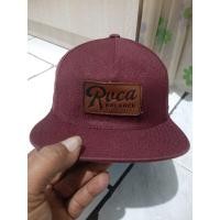 ราคา หมวกกล่องโลโก้ RVCA x Yepoong (หนัง) มือสองเดิม (29556192982)