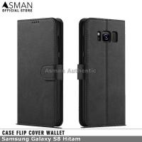 ราคา Samsung Galaxy S8 Leather Flip Cover Premium Edition Case (55651180872)