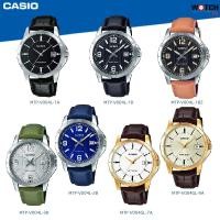 ราคา Casio นาฬิกาข้อมือ ผู้ชาย สายหนัง รุ่น MTP-V004 MTP-V004L MTP-V004GL MTP-V004L-1B (236379381)