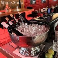 ราคา 【HOT】 ถังน้ำแข็งแชมเปญสแตนเลส ถังน้ำแข็งสำหรับบาร์ น้ำแข็งเย็น เบียร์ ไวน์แดง ถังน้ำแข็ง (46253796812)