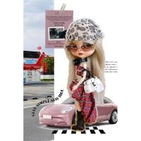 ราคา Saleชุดเกาะอกและกระโปรงลายสก็อต สำหรับตุ๊กตา Blythe (42170801746)