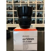 ราคา Canon EF 50mm F1.4 USM. อดีต0 ครบกล่อง (19984169057)