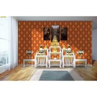 ราคา วอลเปเปอร์ติดผนังลายพุ่มข้าวบิณฑ์ (19153472036)