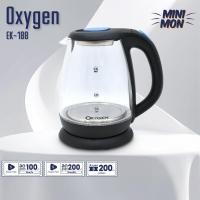 ราคา Oxygen กาต้มน้ำไฟฟ้า รุ่น EK-188 ความจุ 1.8 ลิตร กำลังไฟ 1,500 วัตต์ (28967331968)