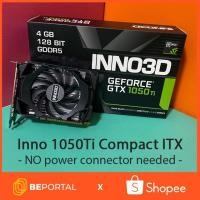 ราคา Inno3D GTX 1050Ti ITX 4GB 128 BIT GDDR5 ของใหม่ พร้อมกล่อง (7738637037)