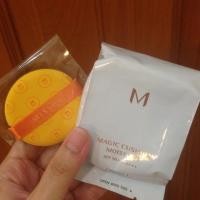 ราคา Missha magic cushion moisture (refill) spf50+ pa+++ สีNO.23 พร้อมพัฟcushionลายแซลลี่ (13863177)
