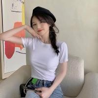 ราคา เสื้อยืดถักโครเชต์ผ้าฝ้ายสีขาว Babytee (24978291932)