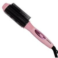 ราคา ที่ม้วนผม แปรงม้วนผมไฟฟ้า NOVA NEWหวีแปรงไฟฟ้า หวีแกนร้อน ม้วนโรล ทำวอลลุ่มNova Ls-189 รุ่นใหม่ (Pink) (7363304426)