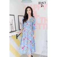 ราคา ส่งต่อ dress เดรสลายดอก cherry sherbet (7747506847)