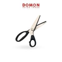 ราคา กรรไกรซิกแซก ✂️ กรรไกรตัดหนัง กรรไกรตัดผ้า กรรไกรฟันปลา ไม่เป็นสนิม เกรดดี ด้ามดำ (21591411962)