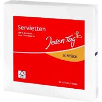 ราคา Jeden Tag servietten 33x33 cm. 30 stuck napkin กระดาษเช็ดปาก 30แผ่น นำเข้า (27903091334)