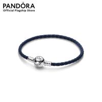 ราคา Pandora ของแท้สร้อยข้อมือหนังสีกรม พร้อมส่งแถมอุปกรณ์ครบเซ็ต (41819068340)
