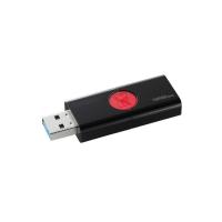 ราคา Kingston DataTraveler 106 DT106/128 GB USB 3.0, Flash Drive, 128 GB Black-on-Red (22325957896)