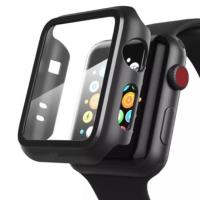 ราคา ซิลิโคนคลุมทั้งหมด apple watch 38 มม. + กระจกนิรภัย series 2.3.4.5 (42305710387)