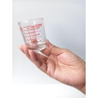 ราคา แก้วตวงมีสเกล 1.5 ออนซ์ 45 ml 1 ใบ และแพ็ค 3 ใบ (19843242280)