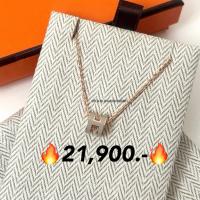 ราคา New hermes pop H necklace mini สี marron หายาก สร้อยคอ ไซส์ mini น่ารักมาก (20390266374)