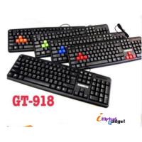 ราคา GEARMASTER คีย์บอร์ด USB รุ่น GT918 (1217284693)