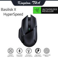 ราคา Razer Basilisk X HyperSpeed Wireless Gaming Mouse เมาส์เกมมิ่ง ชนิดบลูทูธ ไร้สาย [สินค้าขายดี-ของแท้] 16,000DPI Optical Sensor Bluetooth Ultra Long Battery (เมาส์เกมมิ่งไร้สาย) (21679501861)