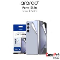 ราคา Araree Pure Skin ฟิล์มกันรอยด้านหลังเกรดพรีเมี่ยมจากเกาหลี ฟิล์มสำหรับ Galaxy Z Fold5 Z [2ชิ้น] (23049741050)