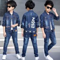 ราคา กันหนาว เซ็ตเสื้อแจ๊คเก็ตยีนส์ พร้อมกางเกง (16189068532)